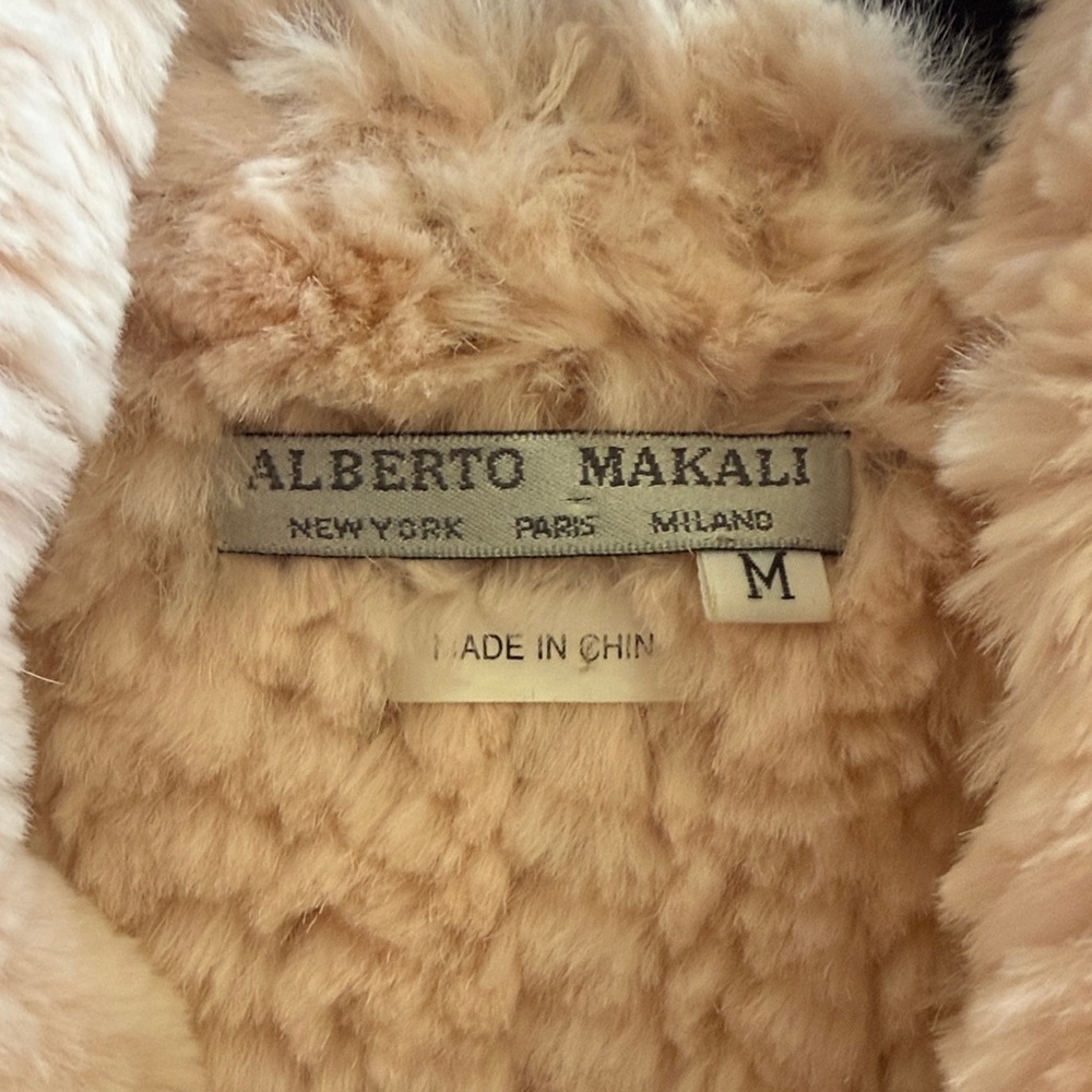 Alberto Makali Pink Teddy Jacket - Picture 2 of 6
